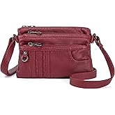 MINICAT Multiple Pockets Small Crossbody Purse Cell Phone Purse Shoulder Bags for Women Cross Body Bag for Woman