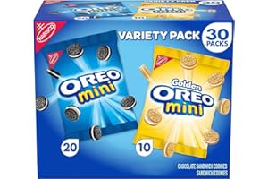 OREO Mini Mix Sandwich Cookies Variety Pack, Snack Packs (30 pk.)