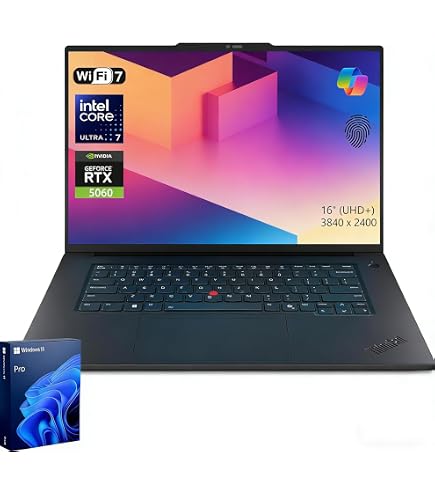 Amazon.com: Lenovo ThinkPad T1g Gen 8, AI Laptop, Intel Ultra 9