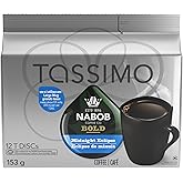 Tassimo Nabob Bold Midnight Eclipse Coffee Single Serve T-Discs, 12 ct Box