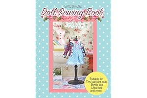 LittleAmelie Doll Sewing Book: Total of 10 doll clothes patterns with instruction photos step by step. Very easy to follow for beginner to ... for Tiny Ball joint dolls and Fashion dolls