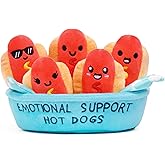 WHAT DO YOU MEME? Emotional Support Hot Dogs – Emotional Support Plushies, Cute Stuff & Funny Gifts by Relatable