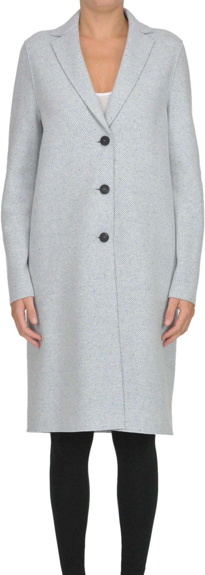 Harris Wharf London Luxury Fashion Womens MCGLCSC000006019I Grey Coat | Season Outlet