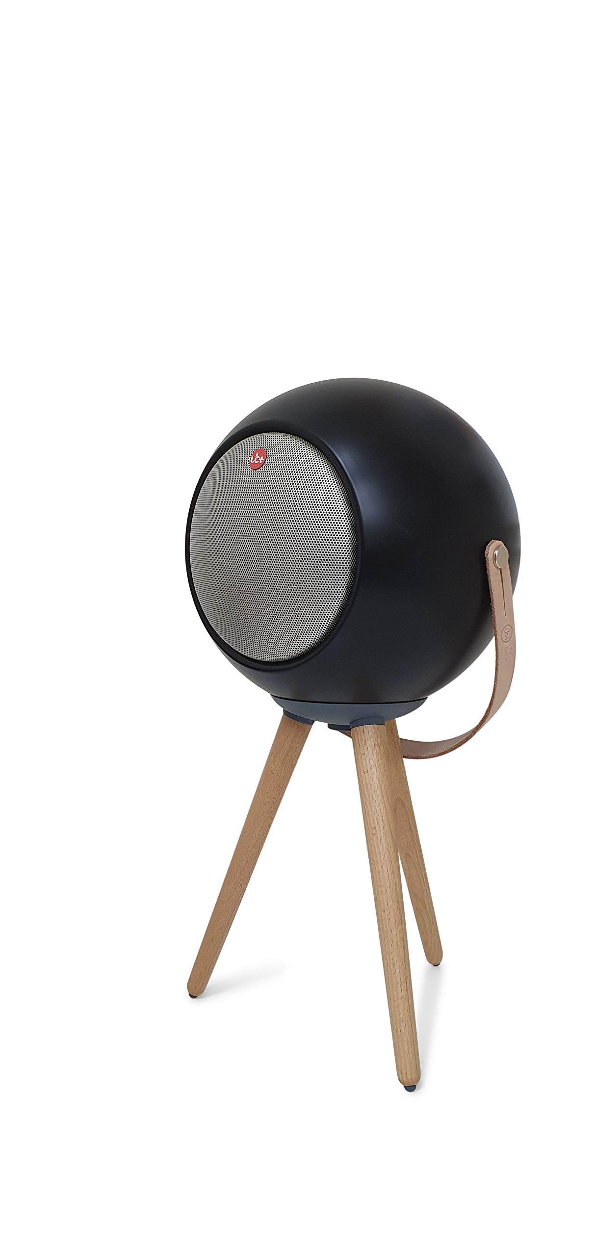 UB+ Eupho E2 Bluetooth Speaker, lightweight, 30 hours playtime, immersive crystal clear audio, powerful bass, floor standing or tabletop speaker perfect for indoors/ outdoors - Matt Black