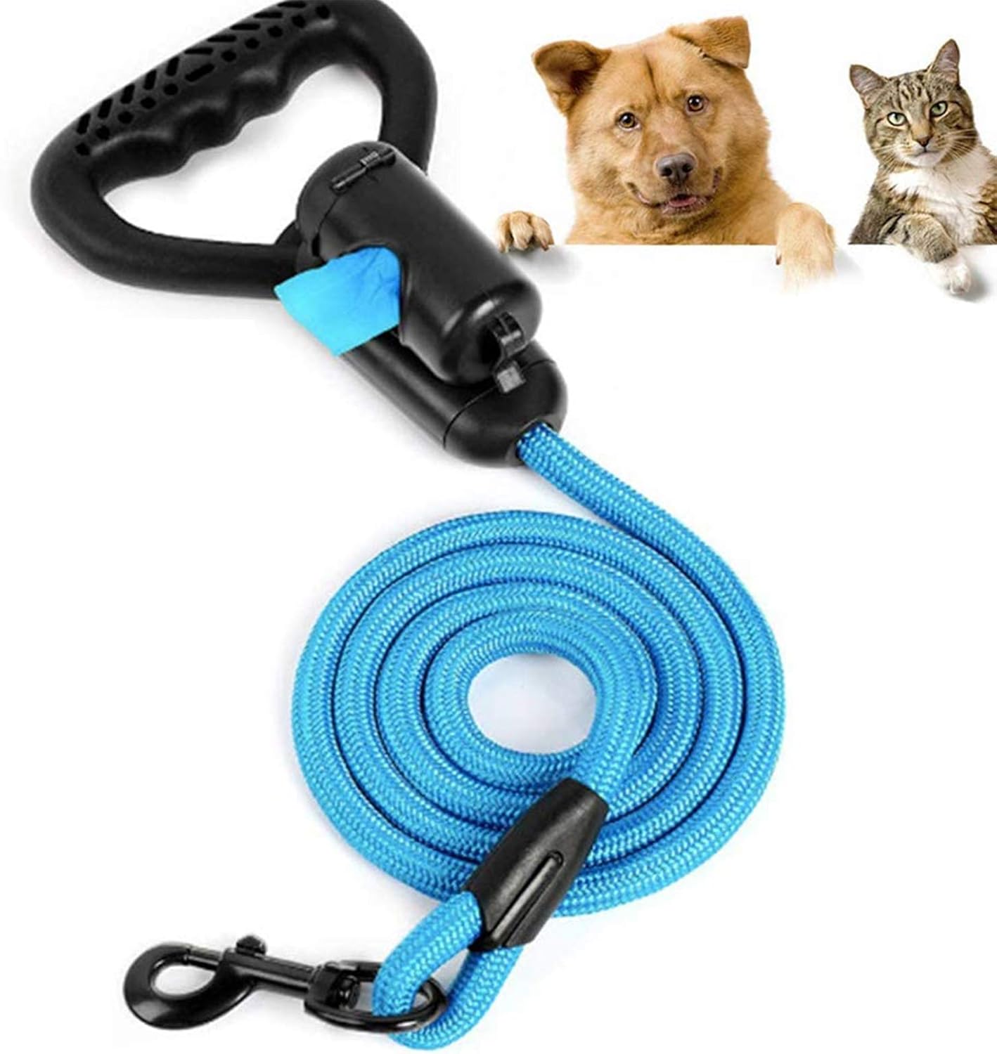 5FT Strong Dog Leash with Comfortable Padded Handle with