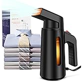 Plancha a Vapor Portátil, Plancha de Vapor Vertical Alta Potencia con Tanque de Agua, Vaporizador de Mano para Ropa Apto para