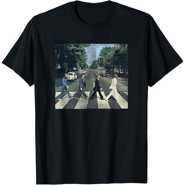 Amazon.com: The Beatles - Abbey Road T-Shirt : Clothing, Shoes