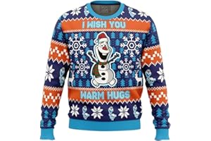 Warm Hugs Frozen Ugly Christmas Sweater for Men & Women Sweater DUNG0450