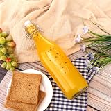 Danmu Art 6PCS Glass Bottles 1000ML Swing Top Airtight Preserve Bottles view 7