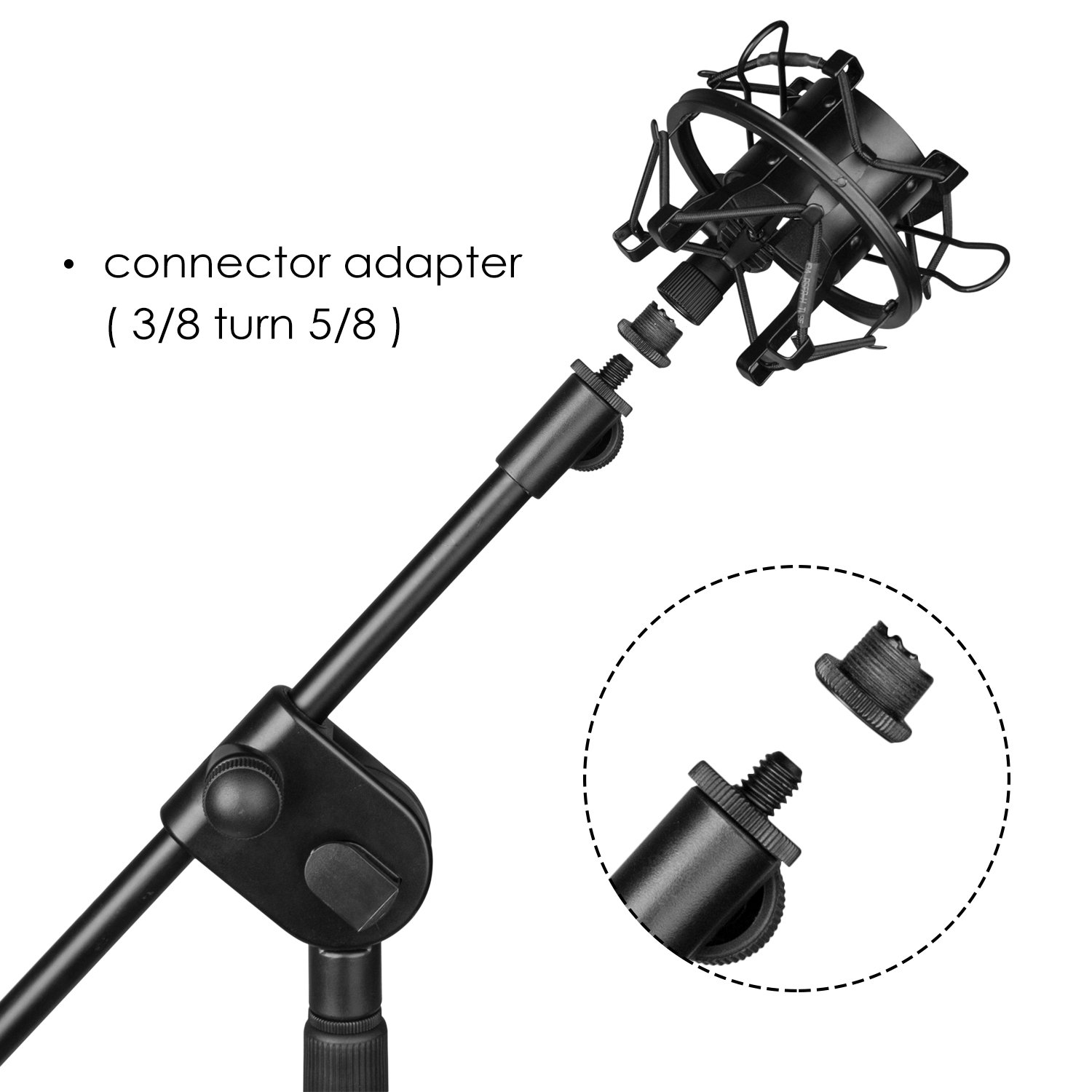 Review for Mugig Mic Shock Mount with Pop Filter for Vocal Recording an