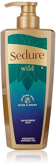 Sedure Perfumed Shower Gel For Women, Musk and Peony, Wild, 475 ml