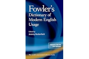 Fowler's Dictionary of Modern English Usage