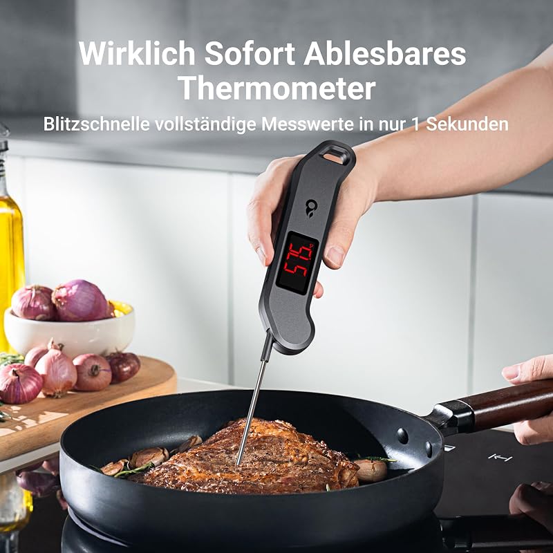 F1 Stealth Profi Fleischthermometer Digital 1s Sofortanzeige