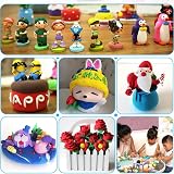 CiaraQ 24 Colors Polymer Clay Set Non-Toxic Oven Bake DIY Modelling Clay view 9