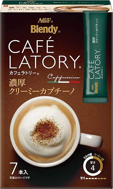 Amazon Agf ブレンディ カフェラトリー スティック 濃厚クリーミーカプチーノ 7本 6箱 スティックコーヒー Agf エージーエフ 日本茶 通販