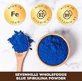 Sevenhills Wholefoods Royal Blue Spirulina Powder 50g E18 Food Grade view 2