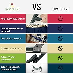 Tranquillo Ultimate Relaxation Portable Hammock