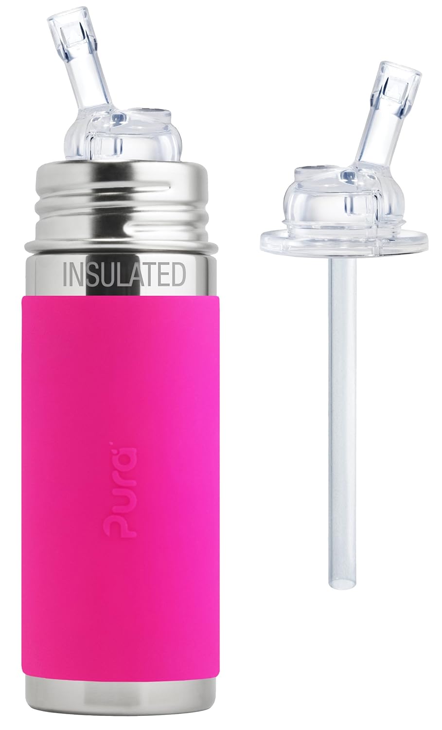 Pura Kiki Stainless Steel 9 Ounce Vacuum Insulated Bottle