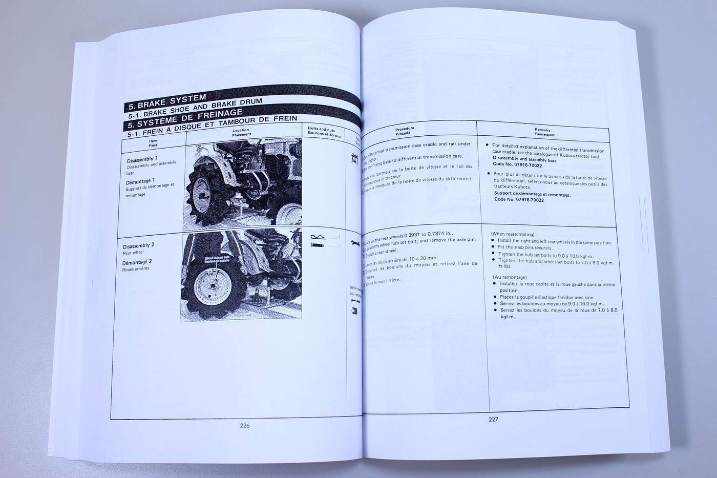 Amazon.com: Kubota B5100 B6100 B7100 Tractor Service Repair Manual Shop  Book Overhaul: Garden & Outdoor