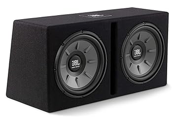 dual subwoofer car