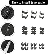 Haraqi Zip Repair Kit 105pcs - Universal Zipper Pull Replacement Set view 4