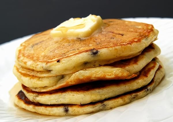 NUSH FOODS LOW CARB PANCAKE MIX, HEALTHY PANCAKE MIX BY NUSH (CHOCOLATE CHIP) | (CHOCOLATE CHIP PANCAKE MIX – (2 PACK), KETO PANCAKES, LOW CARB, LOW SUGAR