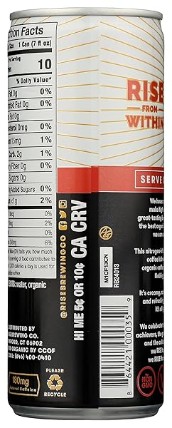 RISE NITRO COLD BREW COFFEE, 7 FL OZ