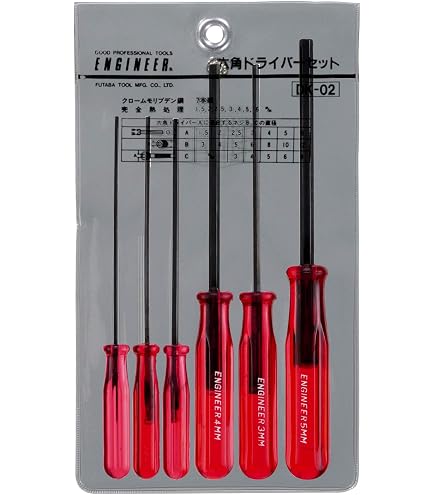 Dynamite 5-Piece Metric Hex Driver Assortment – DYN2819 For RC Hobby & Precision Work