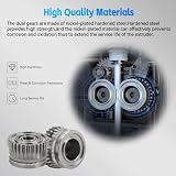 UniTak3D K1 Max Extruder Gear 2Pcs Nickel-plated Alloy for Creality view 4