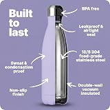 Nuactiv Stainless Steel Water Bottle 500ml Vacuum Insulated Leakproof view 3