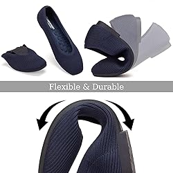 Frank Mully Womens Square Toe Flat Shoes
