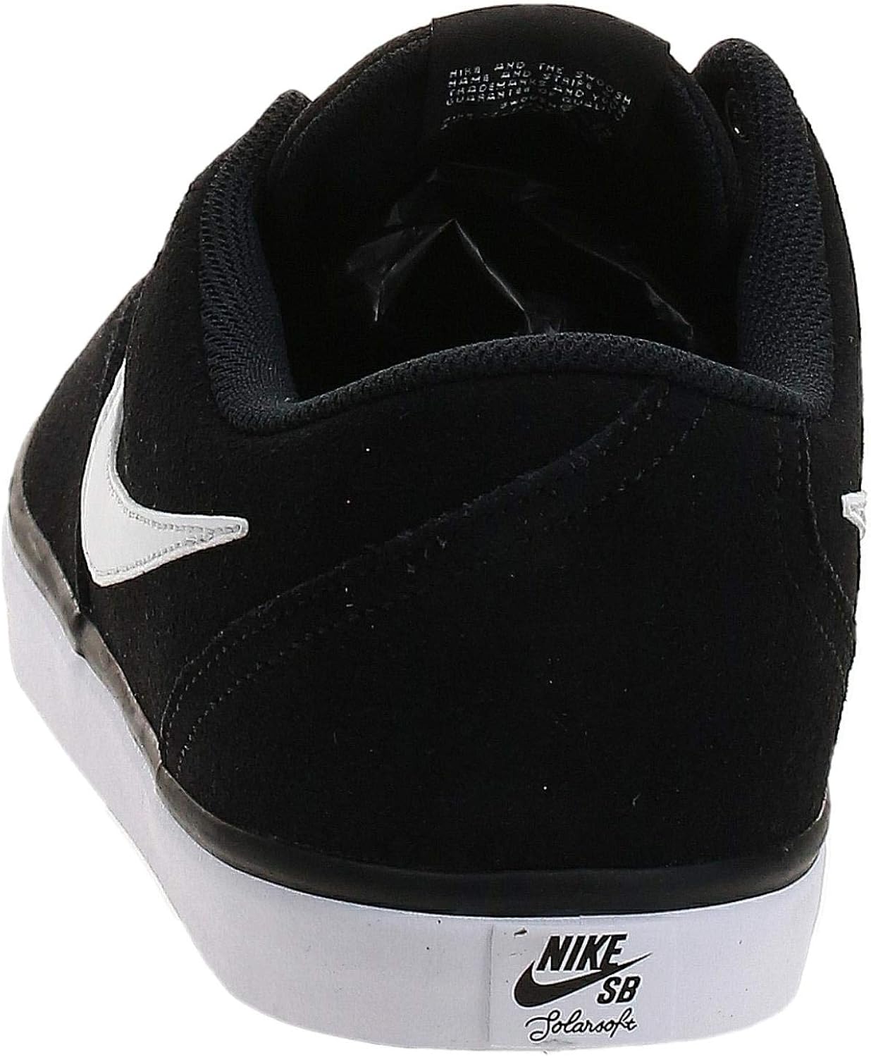 nike sb check solar suede black