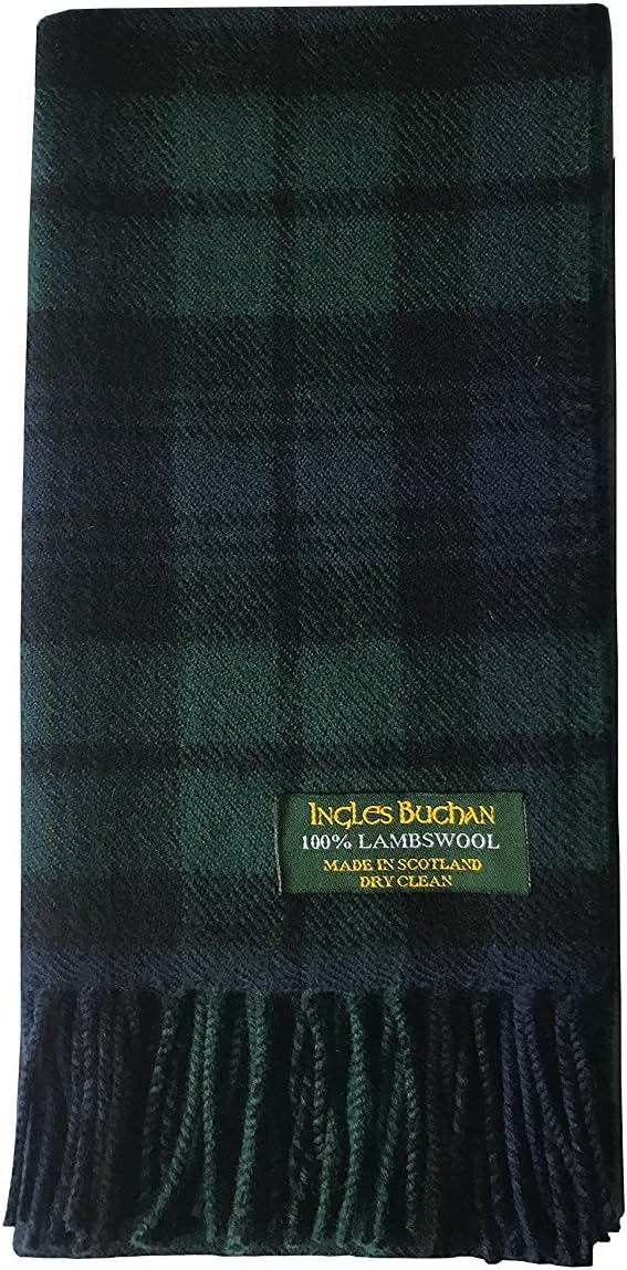 Lambswool Tartan Scarf Made In Scotland