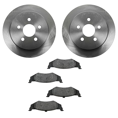 Front Rear Disc Rotors Ceramic Brake Pads Fits Chrysler Dodge Sebring Stratus Fratelli Co At