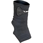 Back on Track Ankle Brace with Removable Strap 1400 with Welltex Technology, Black, Small