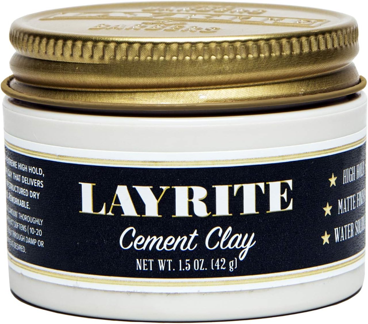 Layrite Cement Clay 42g, weiß/2340, 42 g (Pack of 1)