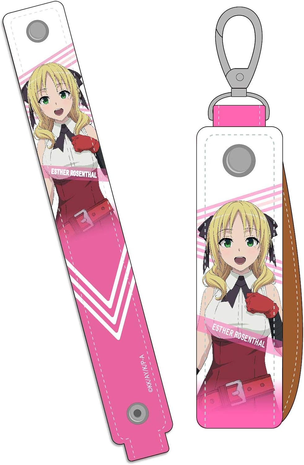 Amazon Co Jp とある科学の一方通行 エステル ローゼンタール レザータオルホルダーストラップ ホビー