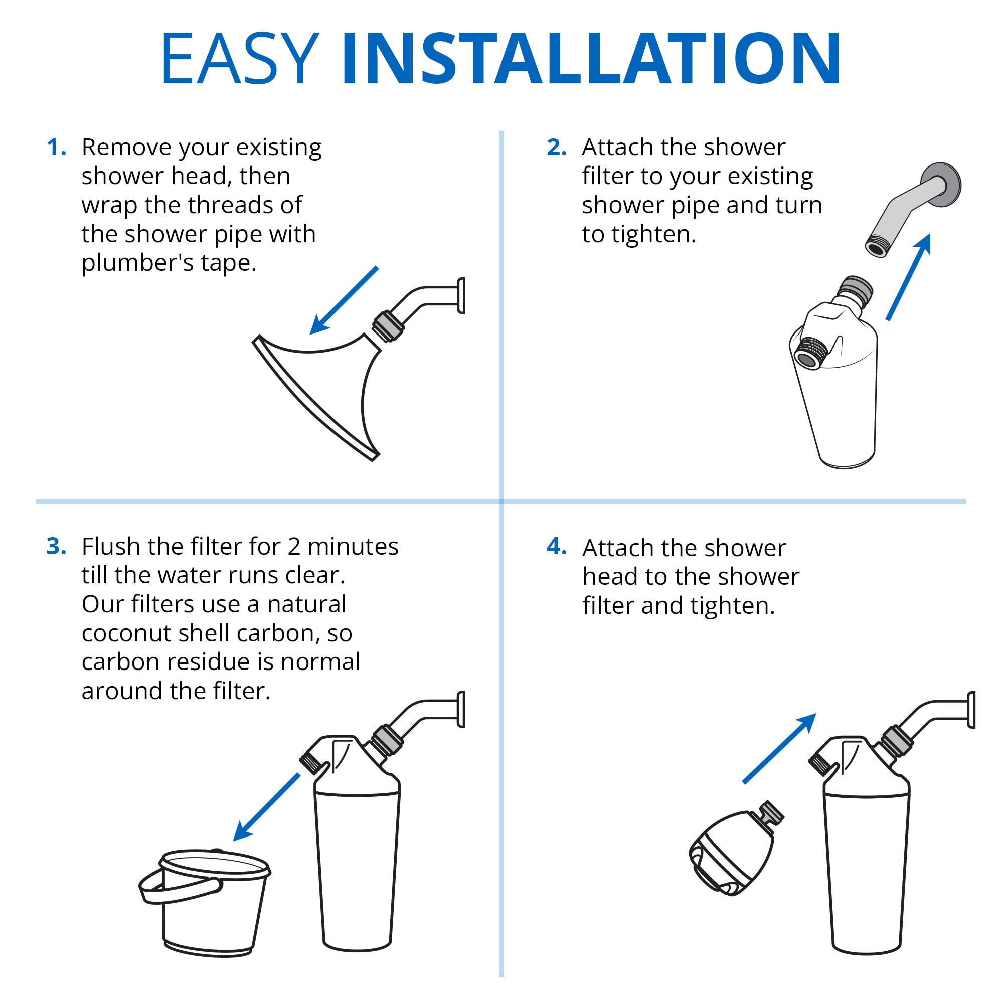 Mua Aquasana Filtered Shower Head Max Flow Rate w/ Adjustable