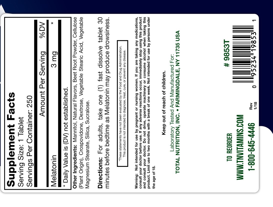 Amazon.com: Melatonin 3 Mg - 250 Tablets: Health & Personal Care