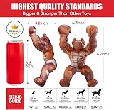 Zinbo Indestructible Nylon Dog Toy Bone for Aggressive Chewers, Real Bacon view 5