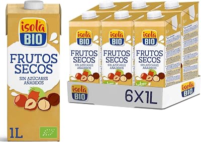 - Bebida Ecológica Vegetal de Frutos Secos - Pack 6 X 1 L