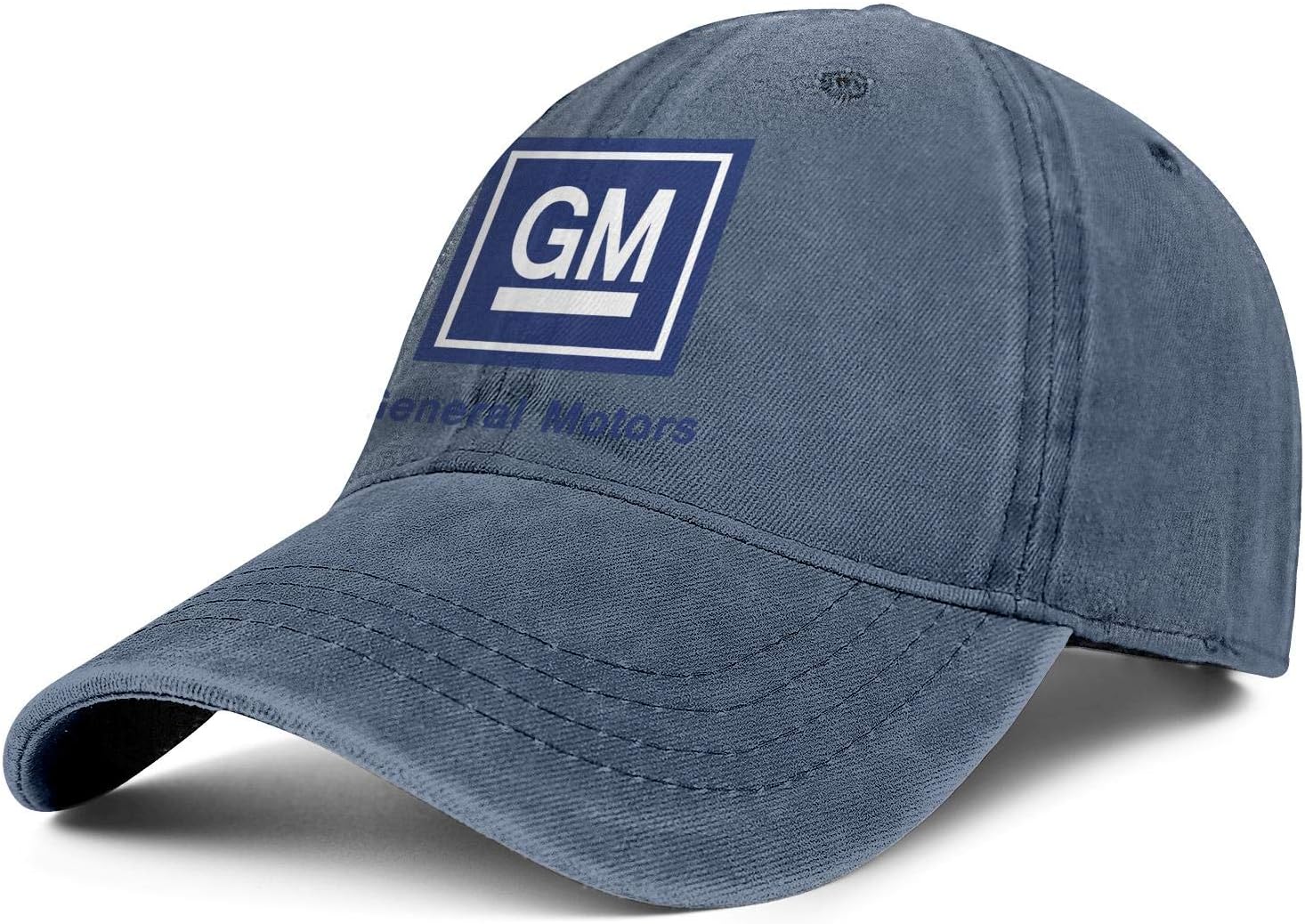 General-Motors-Logo Hats Snapback Baseball Hat Denim Cap Funny Caps