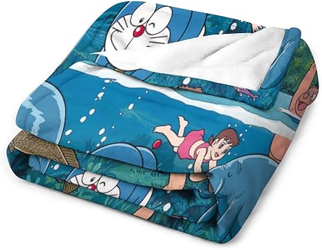 Amazon ドラえもん 野比のび太 みなもと しずか 剛田武 Doraemon アニメ 漫画 夏用のタオルケット 冷感 接触冷感 タオルケット ひんやり 夏用 ブランケット リバーシブル 冷感地 タオル地 吸汗吸湿 毛布 冷感ケット 通気 エアーケット クールケット おもしろ プリント