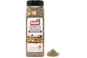 Badia Herbs De Provence Seasoning, French Blend, 8 oz – Traditional French Flavor for Elegant & Everyday Cooking