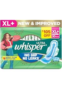 Amazon.com: whisper Ultra Clean XL Plus Wings (Pack of 30