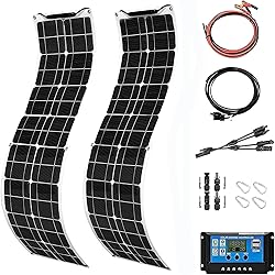 400 Watt Solar Panel Kit, 2pcs 200 Watt Flexible