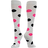 Krazisox Polka Dot Over The Calf Socks