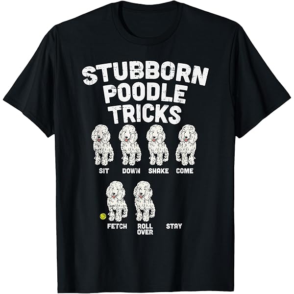 Amazon.com: Poodle Dog T-shirt Tee Tees T Shirt Tshirt T