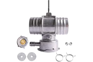 MILIPARTS Aluminum Radiator Coolant Filler Neck Compatible with Dodge Durango Dakota 2001-2004 Caliber Avenger Jouney 2007-2018 for Chrysler 200 Sebring 2007-2014 for Jeep Compass Patriot 2007-2017