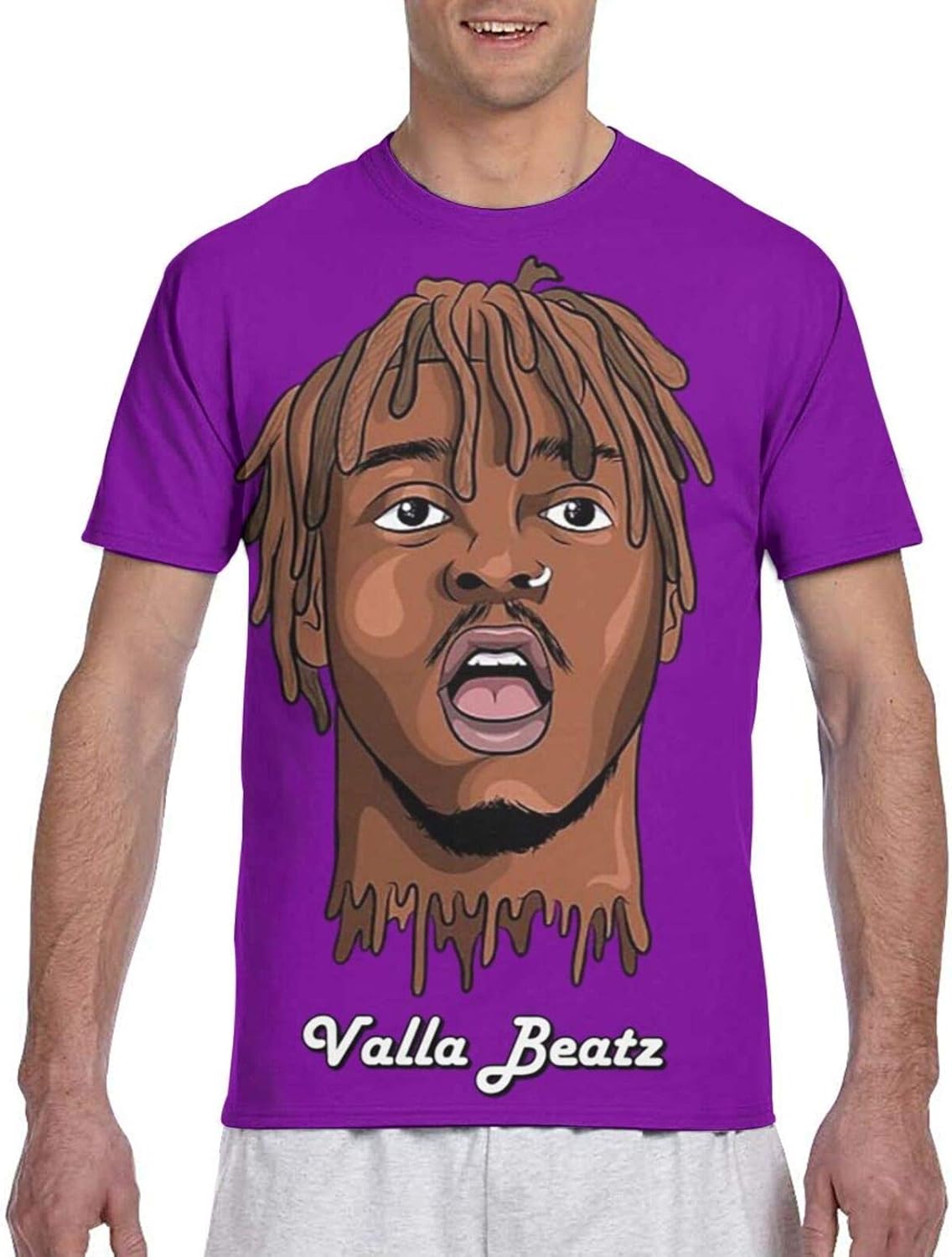 Juice Wrld Unique Men's TShirt Short Sleeve Shirt Fashion Sweatshirt